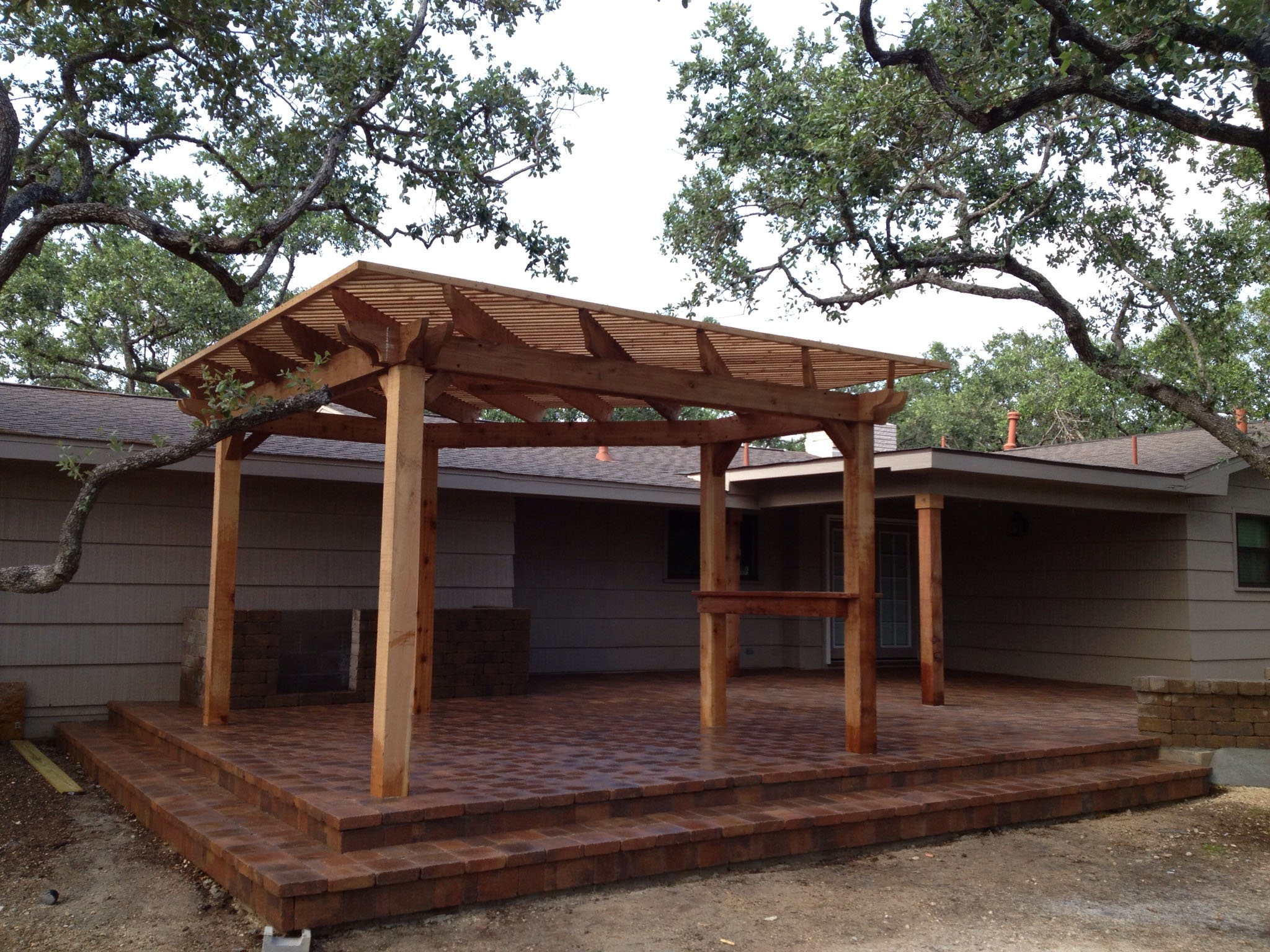 Cedar Pergola