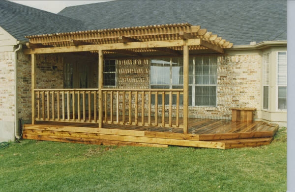 Shaded Cedar Deck