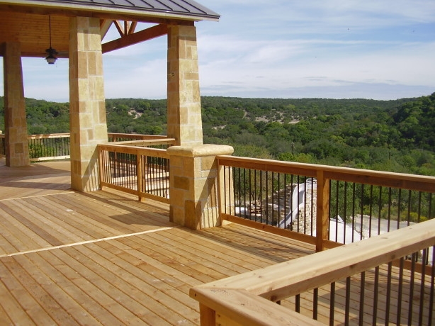 Cedar Deck with a view
